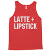 latte and lipstick Tank Top