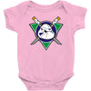 mighty leo Baby Onesie