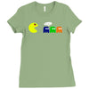 funny zombie Ladies Fitted T-Shirt