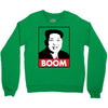 Kim Jong Un Boom Rocketman Crewneck Sweatshirt