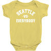 seattle vs everybody Baby Bodysuit