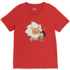 bffs (steven and lion) V-Neck Tee