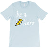 be a hero logo white T-Shirt
