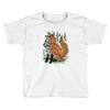 polygon fox graphic Toddler T-shirt