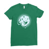 dramatic chipmunk Ladies Fitted T-Shirt