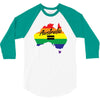 Vote Yes-Australia Marriage Equality 3/4 Sleeve Shirt