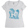 house of eagle Women's Triblend Scoop T-shirt