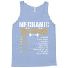 Mechanic Hourly Rate Tank Top