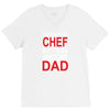 awesome chef dad V-Neck Tee