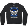 navy veteran 2 Crewneck Sweatshirt