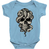 skull snake Baby Bodysuit