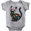 loco coco skul cat Baby Bodysuit