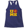 u c me john cena Racerback Tank