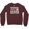 wooden spoon survivor Crewneck Sweatshirt