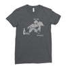 banksy fallen angel Ladies Fitted T-Shirt