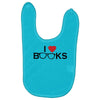 i love books Baby Bibs