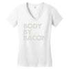 body by bacon Women's V-Neck T-Shirt
