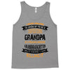 Super Cool Grandpa Of A Freaking Awesome Granddaughter Tank Top