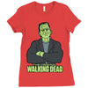 old school zombie Ladies Fitted T-Shirt
