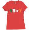 Conor Mcgregor 49-1 Ladies Fitted T-Shirt