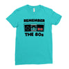 remember the 80's Ladies Fitted T-Shirt