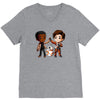 high five! V-Neck Tee