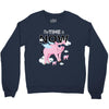 the time is now Crewneck Sweatshirt