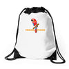 cracka' please Drawstring Bags