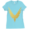 Logan Paul Maverick Gold Ladies Fitted T-Shirt