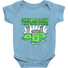 screw lab safety i want super powers Baby Onesie