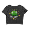 Final Space Chookity with Stars Crop Top
