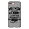 Super Cool Granny Of A Freaking Awesome Granddaughter iPhone 8 Plus