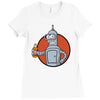 vault bot Ladies Fitted T-Shirt