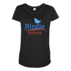 feel the bird Maternity Scoop Neck T-shirt