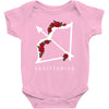 sagittarius rose Baby Bodysuit