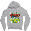 mommy's looks daddy's gas Zipper Hoodie