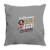gold rush Throw Pillow