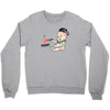 Cute Baby Painter's Mom Love Crewneck Sweatshirt
