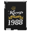 kings are born in 1988 iPad 3 and 4 Case