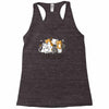 crazy cat lady Racerback Tank
