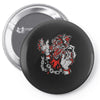 wolf man unchained Pin-back button