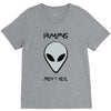 humans aren't real V-Neck Tee