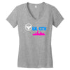 owl city retro Women's V-Neck T-Shirt