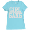 girl gang Ladies Fitted T-Shirt