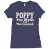 poppy myth legend casual Ladies Fitted T-Shirt