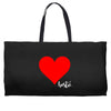 Besties Heart Family Matching Weekender Totes