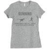 running motivation Ladies Fitted T-Shirt