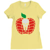 apple cobba Ladies Fitted T-Shirt