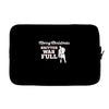 merry christmas shitter was full Laptop sleeve