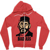 bad ass avec frank vega Zipper Hoodie